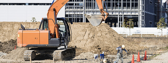 写真：工事現場