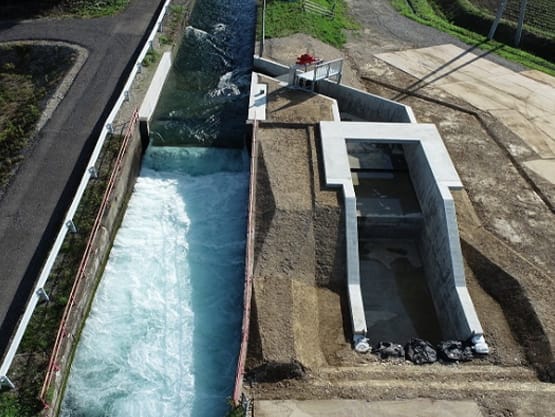 写真：仙平太田斉内地区 小水力発電施設整備工事01
